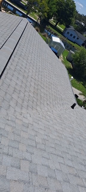 Our Work Asphalt shingle roof replacement