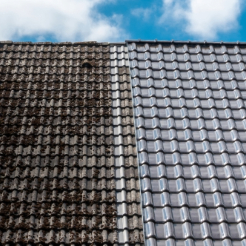 Roof maintenance before and after Roofing services in Tampa Bay quote