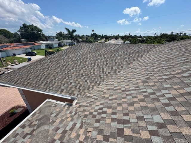 Our Work Asphalt shingle roof replacement