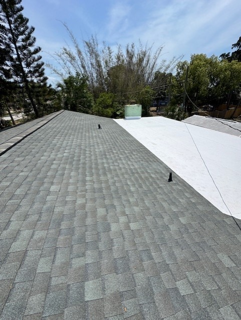 Our Work Asphalt shingle roof replacement